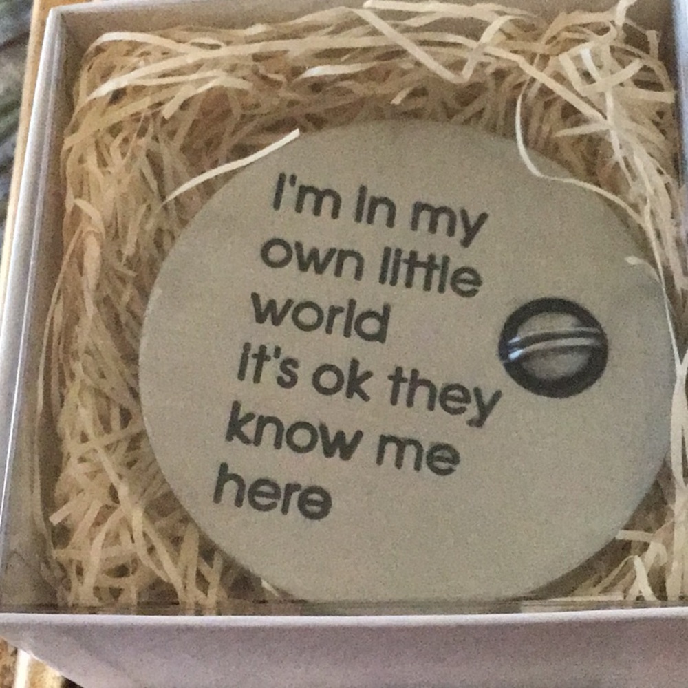 Metal Morphosis paperweight 2 1/2 diameter w box